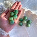 Галтовка из Авантюрина зеленого