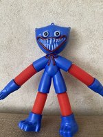 Антистресс-игрушка Хагги Вагги / Киси Миси , длинные руки и ноги pop-трубка, трубка гармошка