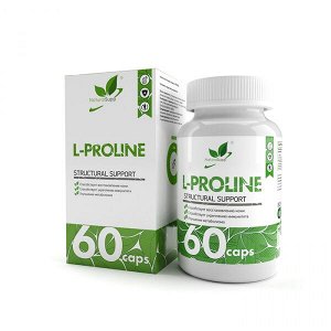 Аминокислоты (BCAA) NaturalSupp L-Proline 1000mg 60 caps