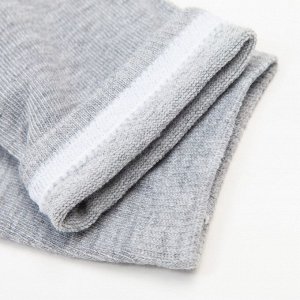 Носки женские, цвет серый, размер 23-25