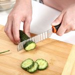 Нож измельчитель рельефный для овощей, сыра, теста