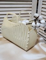 КОРЗИНА ПЛАСТМАССОВАЯ С РУЧКОЙ