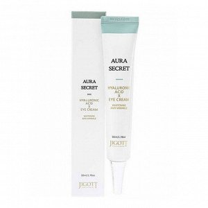 Jigott Крем для век с гиалуроновой кислотой Aura Secret Hyaluronic Acid Eye Cream, 50 мл