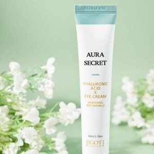 Jigott Крем для век с гиалуроновой кислотой Aura Secret Hyaluronic Acid Eye Cream, 50 мл