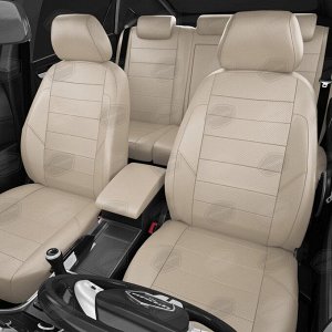 Авточехлы для Subaru XV с 2011-2017 джип Задние спинка 40 на 60, сиденье единое, задний подлокотник, 5-подголовников