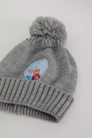 Трикотажная шапка Frozen Licensed с помпонами для девочек