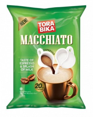 MITSUMOTO COFFEE / Torabika Macchiato Espresso&Milk 3в1