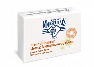 Мыло Le Petit Marseillais Цветок апельсинового дерева, экстрамягкое, 90 г