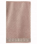 Полотенце Sole Mio МХ32 35/55 Птички Мокко /бордюр В 31