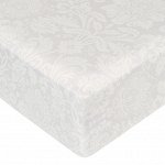 Бриллиант простыня на резинке (90х200x20 поплин-жаккард)