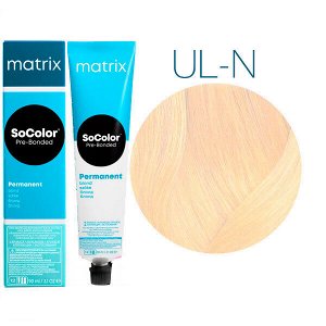 Matrix Socolor , Матрикс Соколор краска для волос аммиачная Соколор UL-N Ультра Блонд Натуральный 90мл
