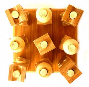 Игра Трехмерные Крестики-Нолики (бамбук)