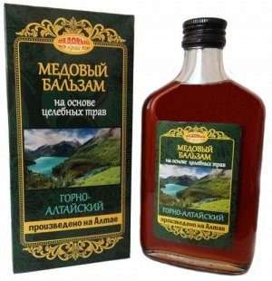 Медовый край Алтайский медовый бальзам Горно-Алтайский с/б 250 мл