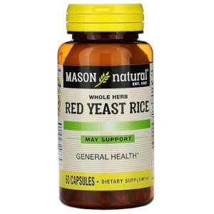 Mason Natural, Красный дрожжевой рис , 60 кап.