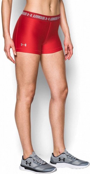 Шорты женские UA HG Armour Shorty-RED