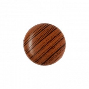Ручка-кнопка CAPPIO, РК106, d=33 мм, пластик, цвет орех