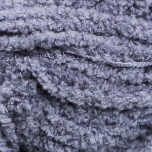 Плюшевая пряжа для вязания спицами, крючком ALIZE, Softy, 100% микрополиэстер, 115 м/50 г, (119 серое небо)
