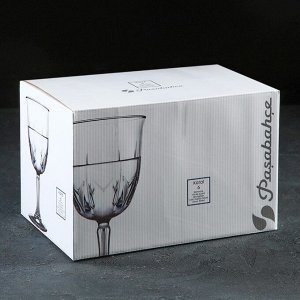 Набор бокалов для вина «Карат», 335 мл, 6 шт