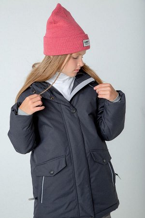 Пальто зимнее для девочки Crockid ВК 38092/3 ГР