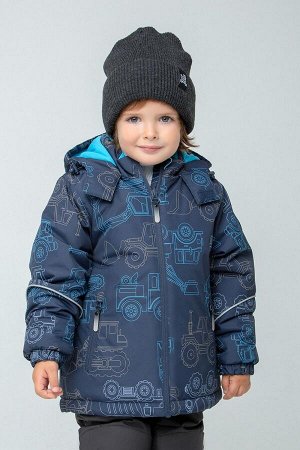 Куртка зимняя для мальчика Crockid ВК 36074/н/1 ГР