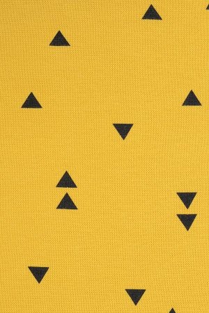 Комплект детский Crockid К 8125 желтый, треугольники