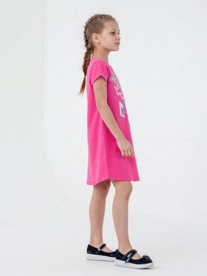 Платье для девочки Сherubino CSKG 63092-46-314 Циклама
