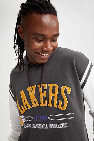 Толстовка с капюшоном Defacto Fit NBA Los Angeles Lakers Licensed