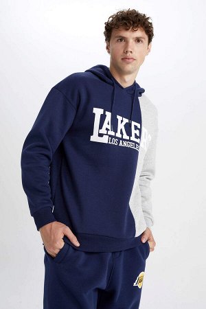 Толстовка Defacto Fit NBA Los Angeles Lakers Licensed Comfort Fit