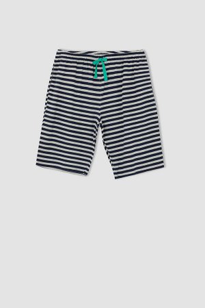 Комбинированный пижамный комплект Defacto Fit Regular Fit для отца и сына