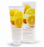 Увлажняющий крем для рук с экстрактом лимона 3W Clinic Lemon Hand Cream
