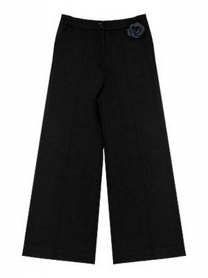 Черные школьные брюки для девочки Цвет: черный
