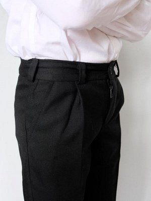 Классические черные брюки для мальчика Цвет: черный