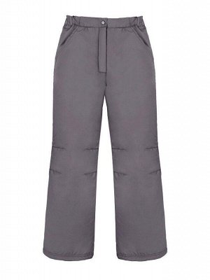 Серые брюки для девочки Цвет: серый