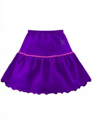 Фиолетовая юбка для девочки Цвет: фиолет