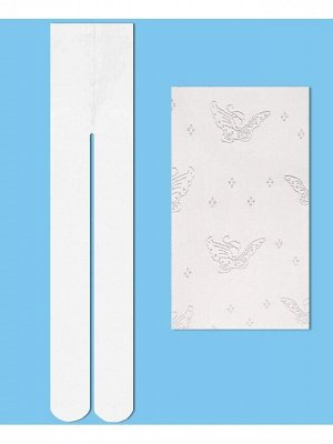 Белые капроновые колготки для девочки Цвет: белый