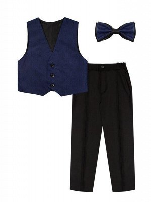 Комплект нарядный для мальчика ассортимент,рост 104 Цвет: лиловый+черный