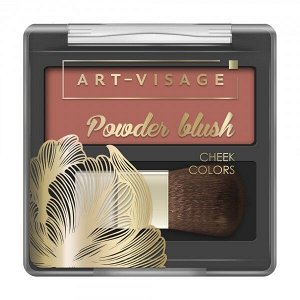 POWDER BLUSH румяна компактные с кисточкой 3,8г sunset т.304