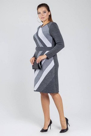 Платье / Bonadi М-1566 серый