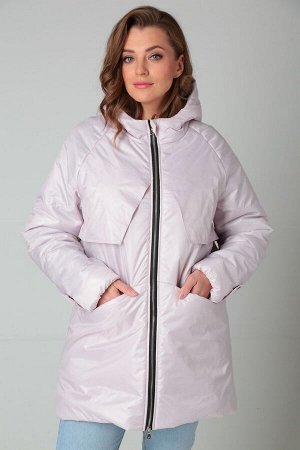 Куртка / Modema м.1036/2 кремово-розовый