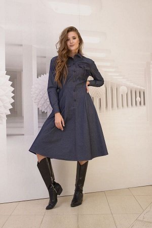 Платье / Condra 4331 темно-синий