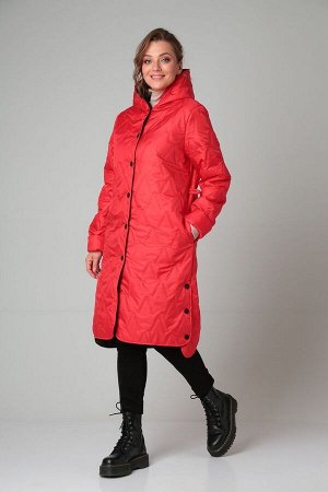 Пальто / Modema м.1024/5 красный