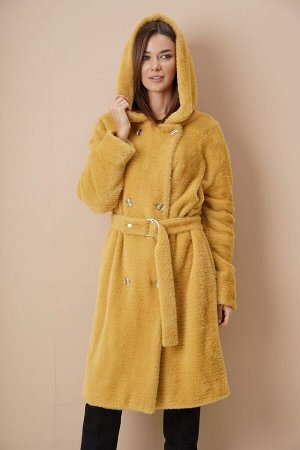 Пальто Рост: 164 Состав: полиэстер 100% Комплектация пальтоДевушка в пальто всегда смотрится элегантнее и женственнее, чем дама в куртке или пуховике. Оно преображает не только свою обладательницу, но