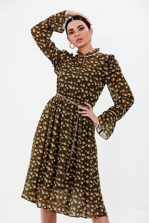 Платье / Condra 4344 оливковый