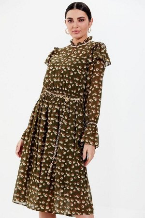 Платье / Condra 4344 оливковый