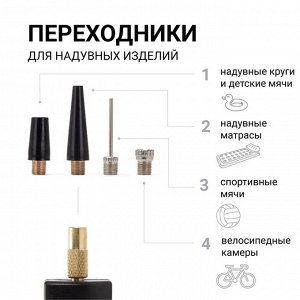 Компрессор воздушный АГРЕССОР, 50 л./мин., 12V/23A, 280W, 10 Атм., съёмный шланг 5 м., клапан для регулир. давления, питание от АКБ, защита от перегрева, набор из 4-х переходников для надувн. изделий,