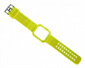 Ремешок Watch Series 38mm/40mm/41mm cheap TPU band желтый