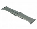 Ремешок Watch Series 38mm/40mm/41mm силиконовый silver, SM #49