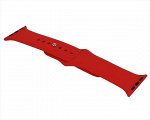 Ремешок Watch Series 38mm/40mm/41mm силиконовый light red, SM #52
