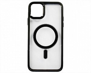 Чехол iPhone 11 Pro Max MagSafe с магнитом, черный