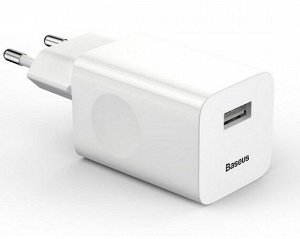 СЗУ-1USB Baseus Wireless Charging Quick Charger белый (CCALL-BX02)
